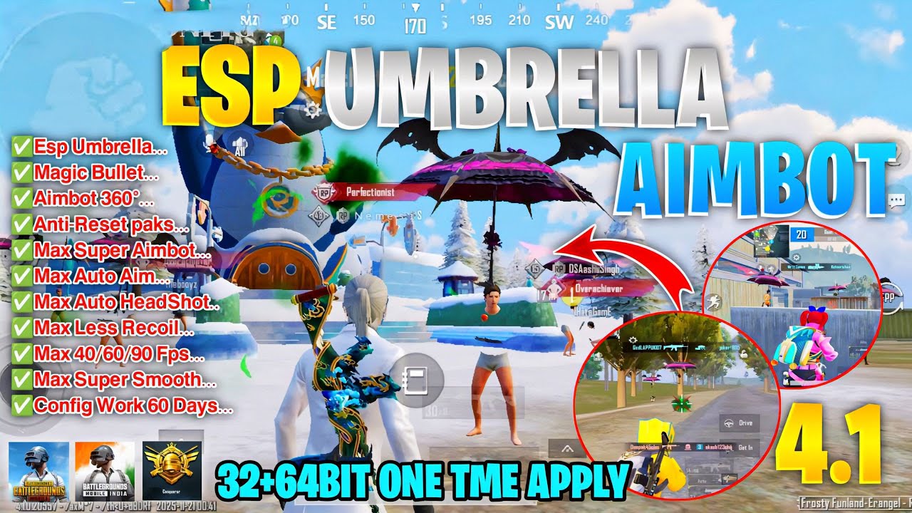 bgmi umbrella config 4.1 | bgmi 4.1 umbrella config | esp umbrella bgmi | कडक माल umbrella 🏖️