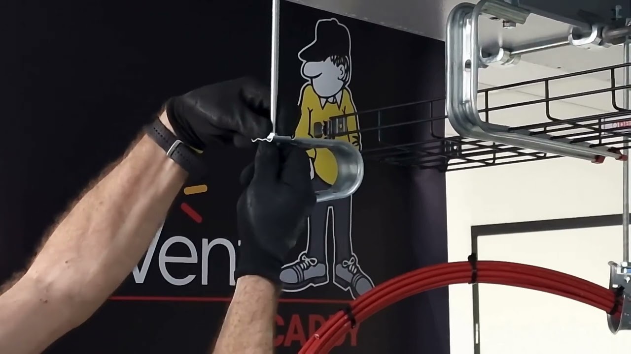 nVent CADDY CAT HP J-Hook - threaded rod installation