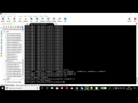 Basic Cuda program with Unified Memory