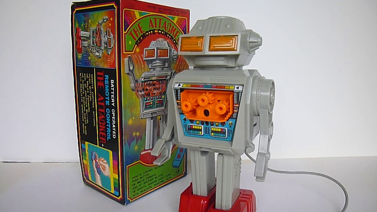 The Attacker Robot by Junior Toy Made in Japan YouTube