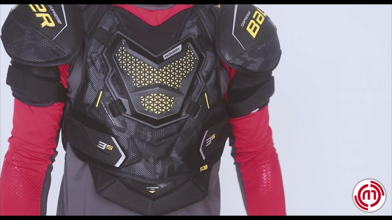 Bauer Supreme 3S Senior Hockey Shoulder Pads YouTube