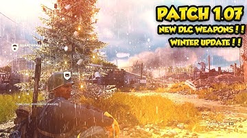 CALL OF DUTY WW2 NEW DLC WEAPONS STEN SMG UPDATE 1.07 STG BUFF MOUNTAIN DIVISION BUFF