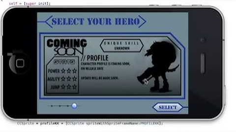 Smate Games - 3rd Week of Development - Select Your Character and Pause Menu