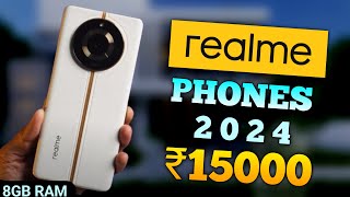 8GB+128GB | Top 5 REALME Phones Under 15000 in India 2024 | 120Hz | Realme 5G Mobile Under 15000