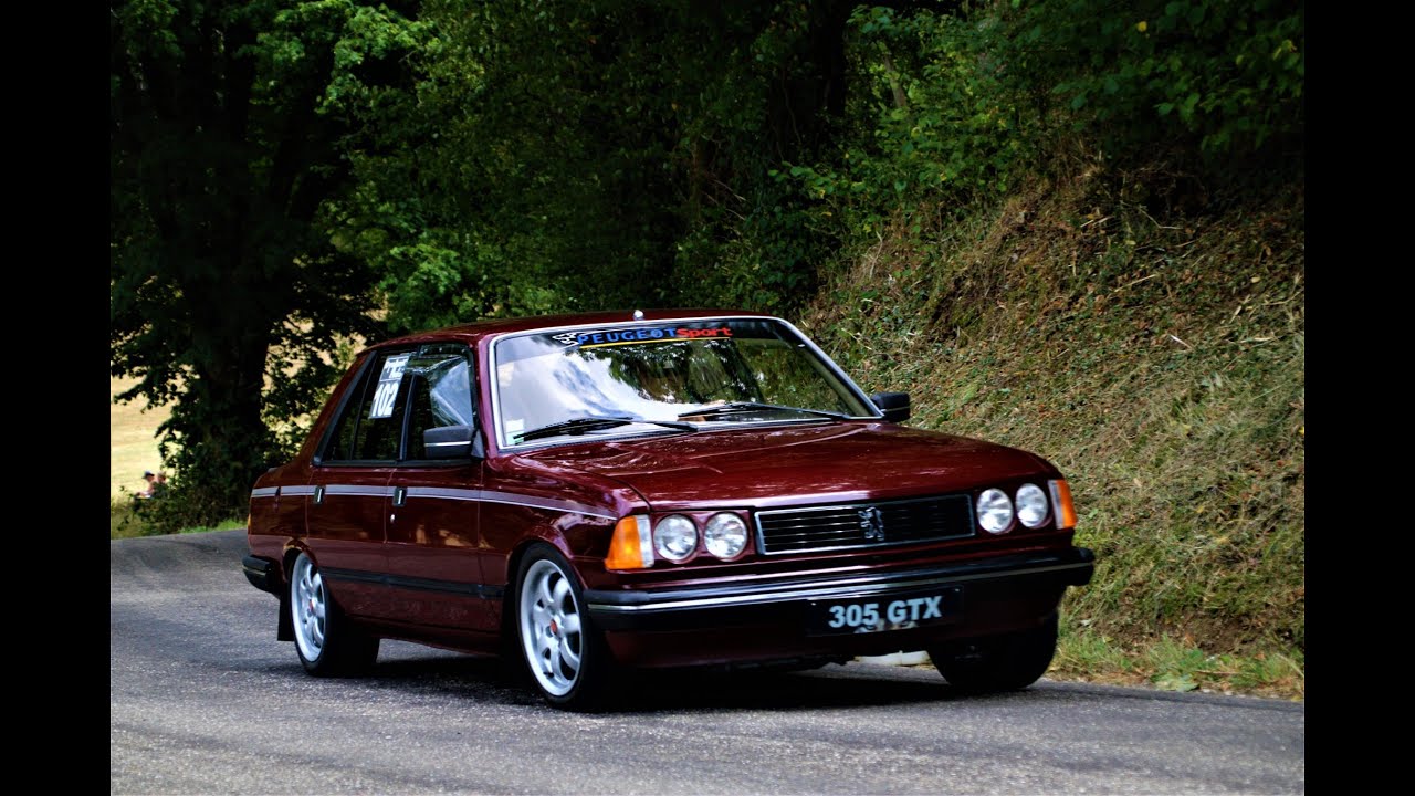 Montée historique du mont de fourche 2022 en peugeot 305gtx