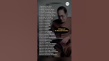 32 Degrees of Dr. Babasaheb Ambedkar #shorts #ytshorts #trending #babasaheb #ambedkar #youtube