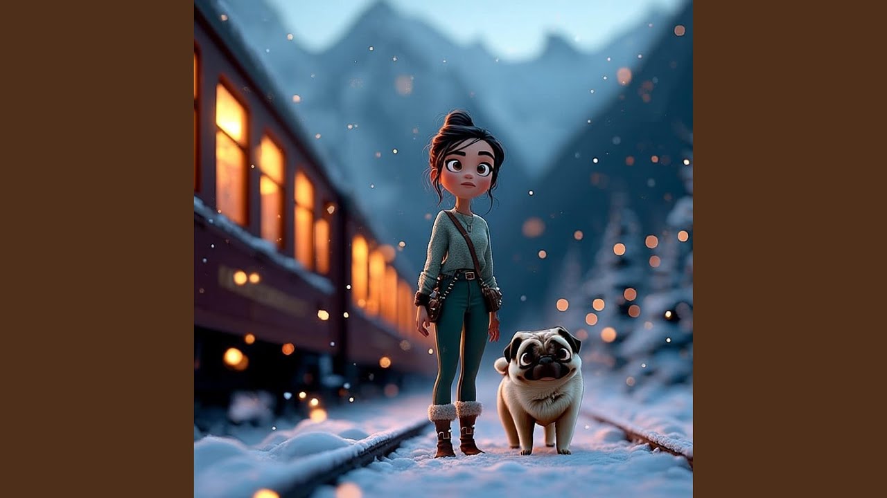 Pug on the Polar Express Path (Original Christmas Mix)