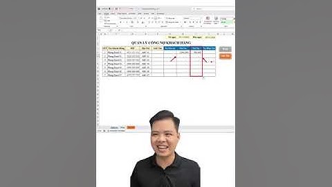 Quản lý công nợ khách hàng trên excel phần 2