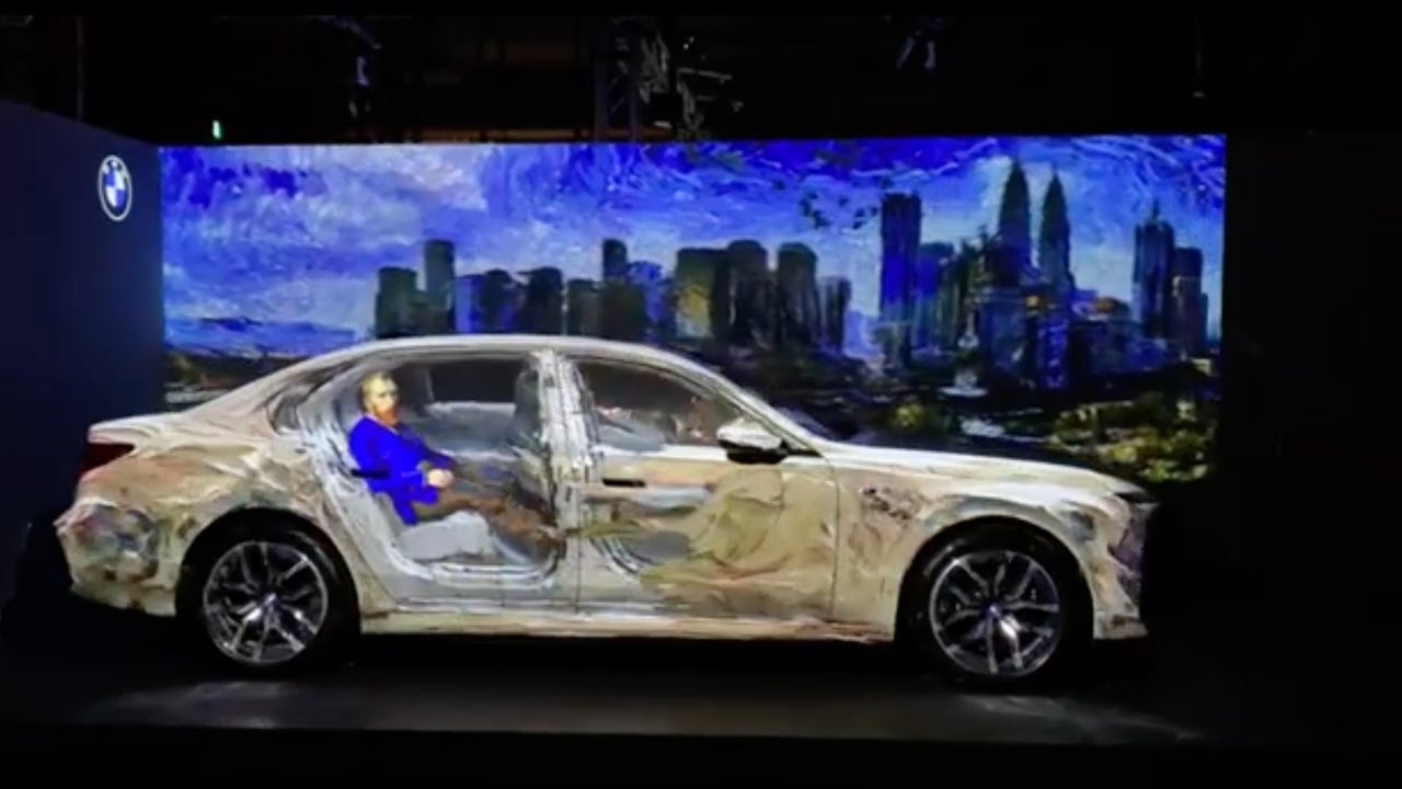 BMW Car Projection Mapping