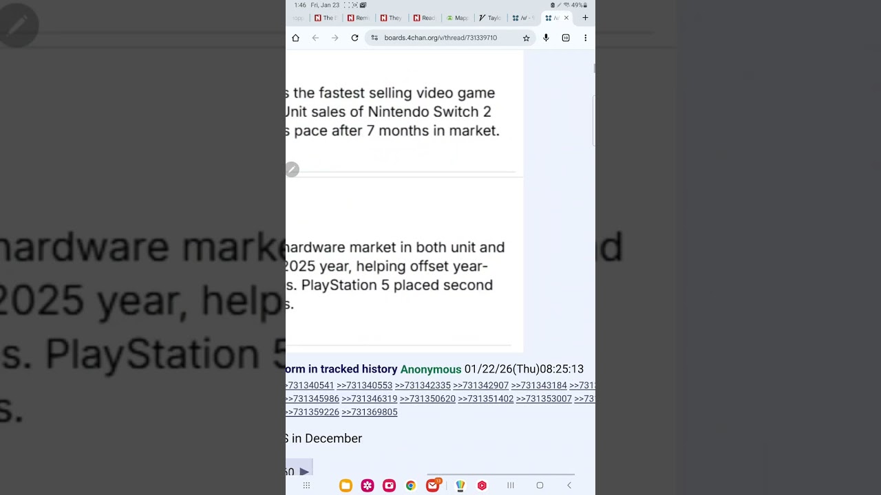 Switch 2 sold well in December 