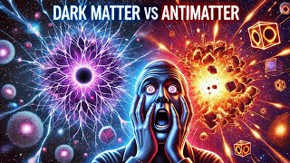 : Dark Matter vs Antimatter: The Ultimate Cosmic Battle🤔🔥🔥🤯#physics #quantumphysics #darkmatter