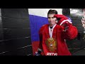 МЧМ-2019. Эксклюзивные кадры из *бронзовой* раздевалки сборной России