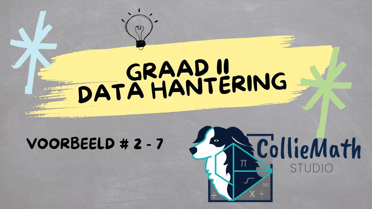Data Hantering Gr7 Data hantering voorbeeld # 2 - 7 || Wiskunde Graad 11 en 12 - YouTube