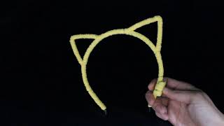 光るネコ耳キュートカチューシャ　大国屋