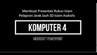 Belajar Microsoft PowerPoint (Rukun Islam) screenshot 3