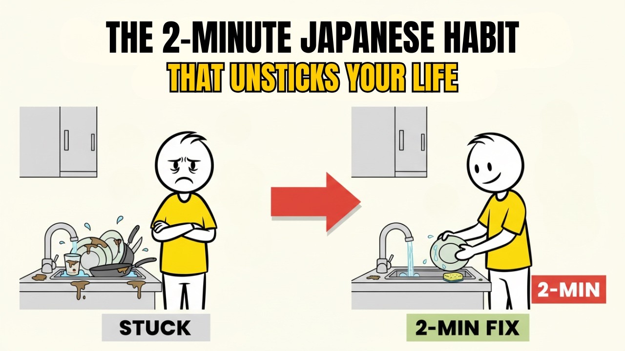 The 2-Minute Japanese Habit That Unsticks Your Life
