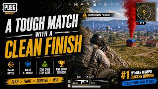 PUBG Mobile Gameplay | A Tough Match with a Clean Finish ...