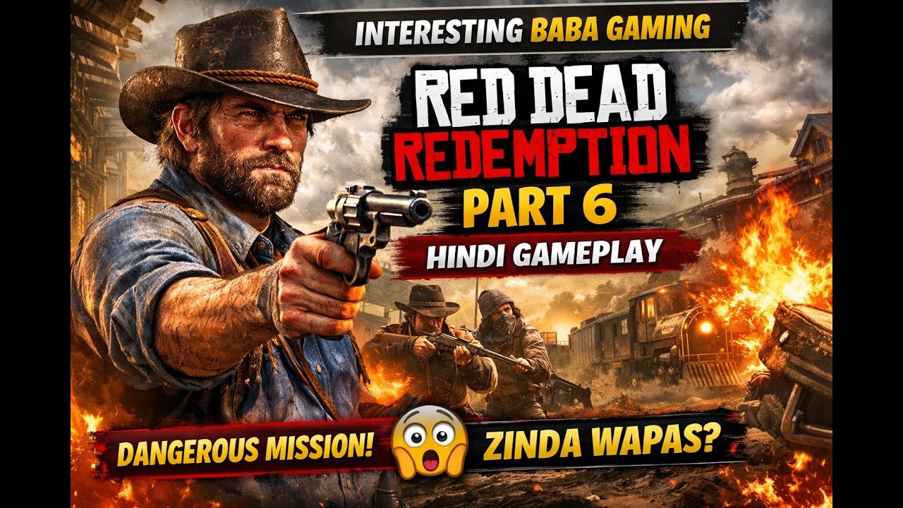 🎮 Red Dead Redemption | Part 6 | Hindi Gameplay Last me twist hai amane samne maut 
