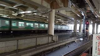 JR東日本E231系0番台マト106編成　北千住駅到着　20230313 131809