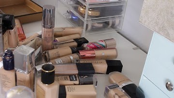 Makeup Collection I Foundation Declutter Part 2