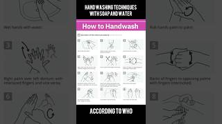 Hand-washing steps by using WHO techniques 🤲🏻👩🏻‍⚕️ #aiimsdelhi #medicalhandwashing