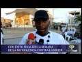 Con éxito finalizo la semana de la No violencia contra la mujer en tumaco
