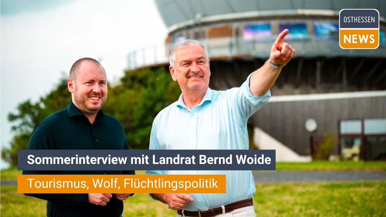 Sommerinterview mit Landrat Bernd Woide: Tourismus, Wolf, Asylpolitik