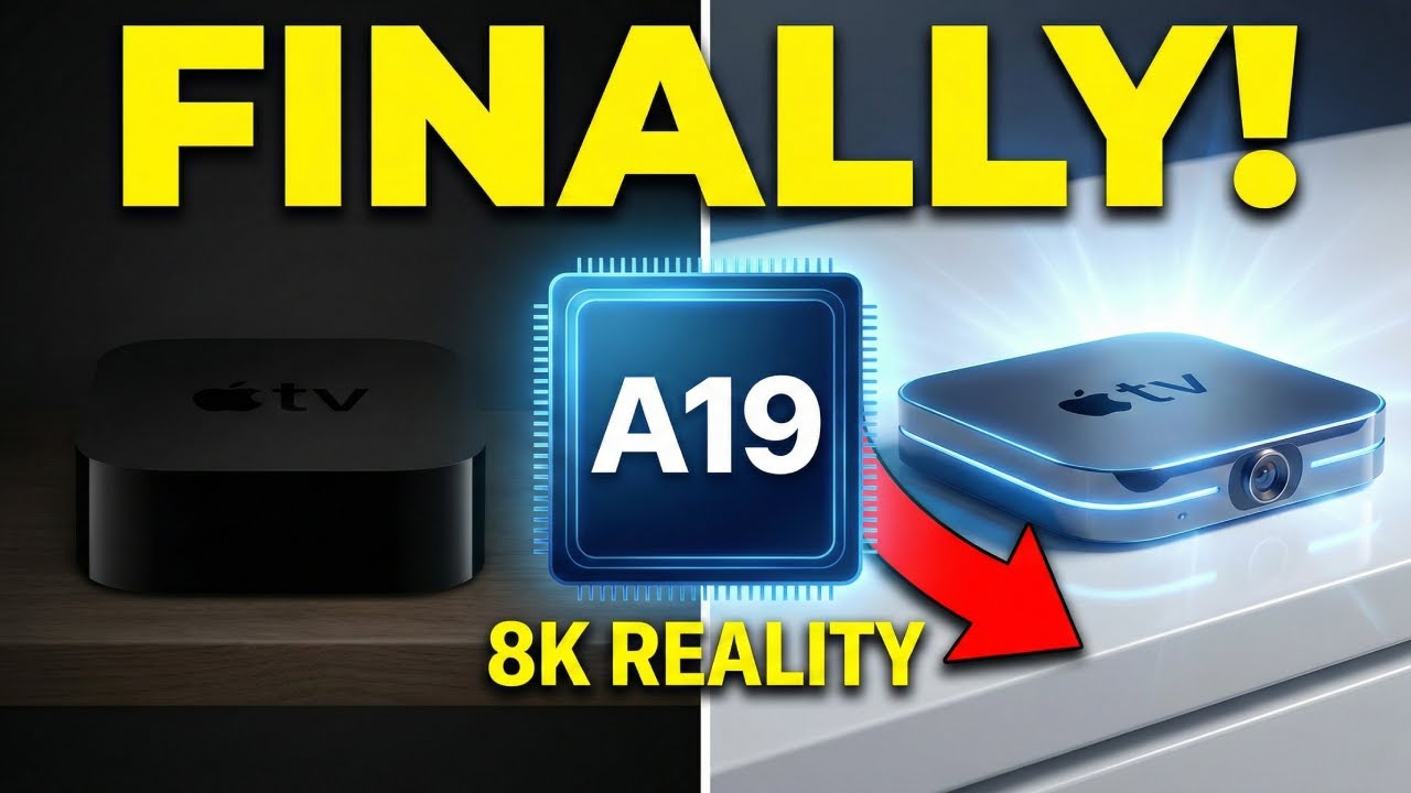 Apple TV 4K (2026): It’s Finally Happening! A19 Chip & 8K Support Leaked!