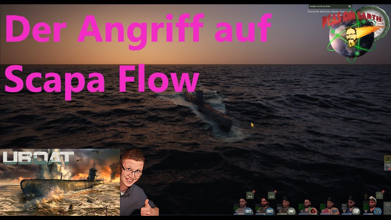 In der Höhle des Löwen - Angriff auf Scapa Flow - Feindfahrt auf U48 ...