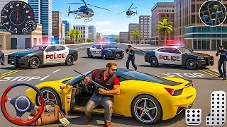 Crazy 🚓 Police Car Chase Simulator 3D 2026 – Real City Cop Pursuit Gameplay (Android) screenshot 2