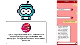 Aku Telah Membuat Apk Chat Ai || Free Download No Pw screenshot 4