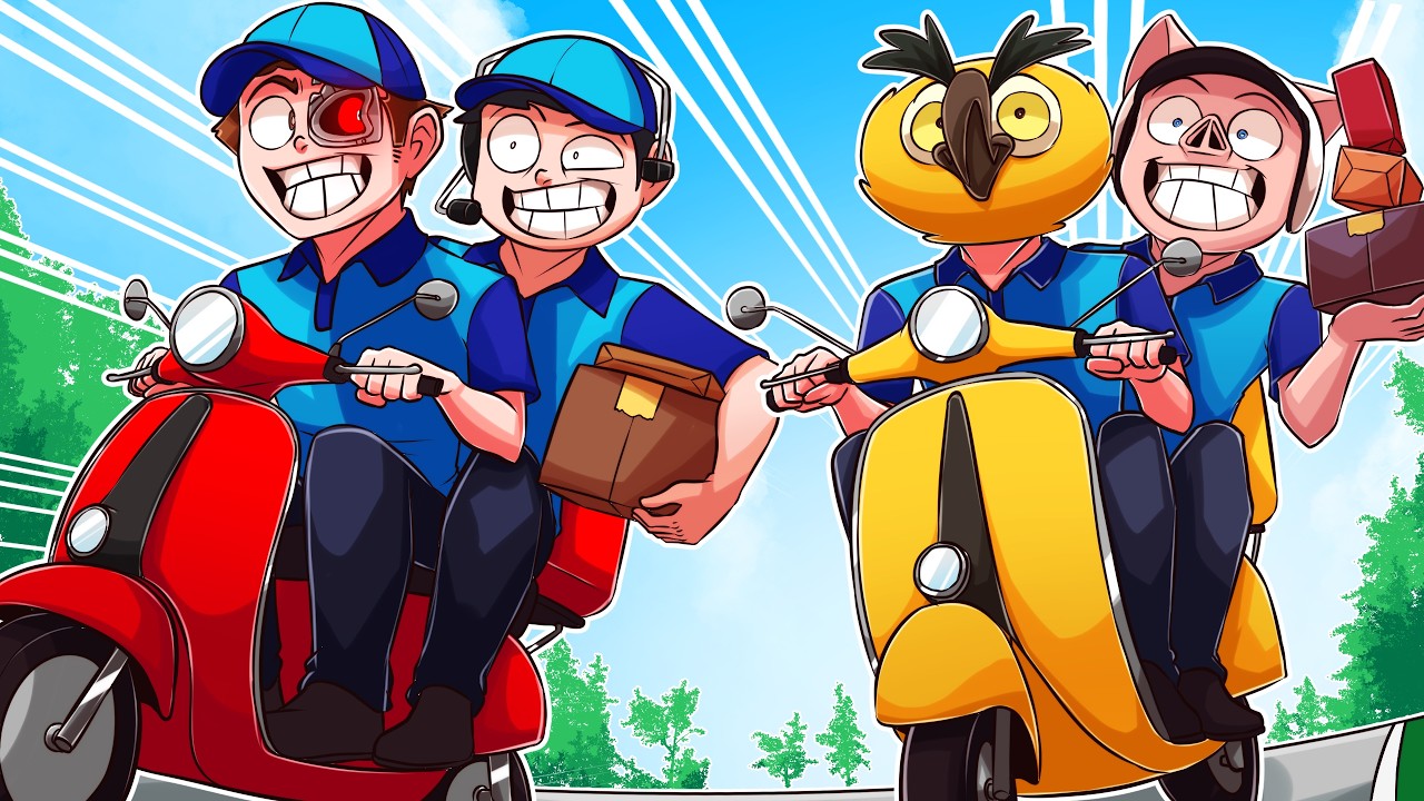 The Crew become Delivery Drivers