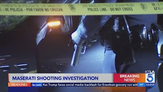 Maserati Shooting Investigation Out Of Panorama City