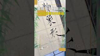 Chinese Calligraphy ASMR|書寫過程 書法是生活的一部分 應物象形 应物象形 #Shorts #calligraphy #書法 #handwriting