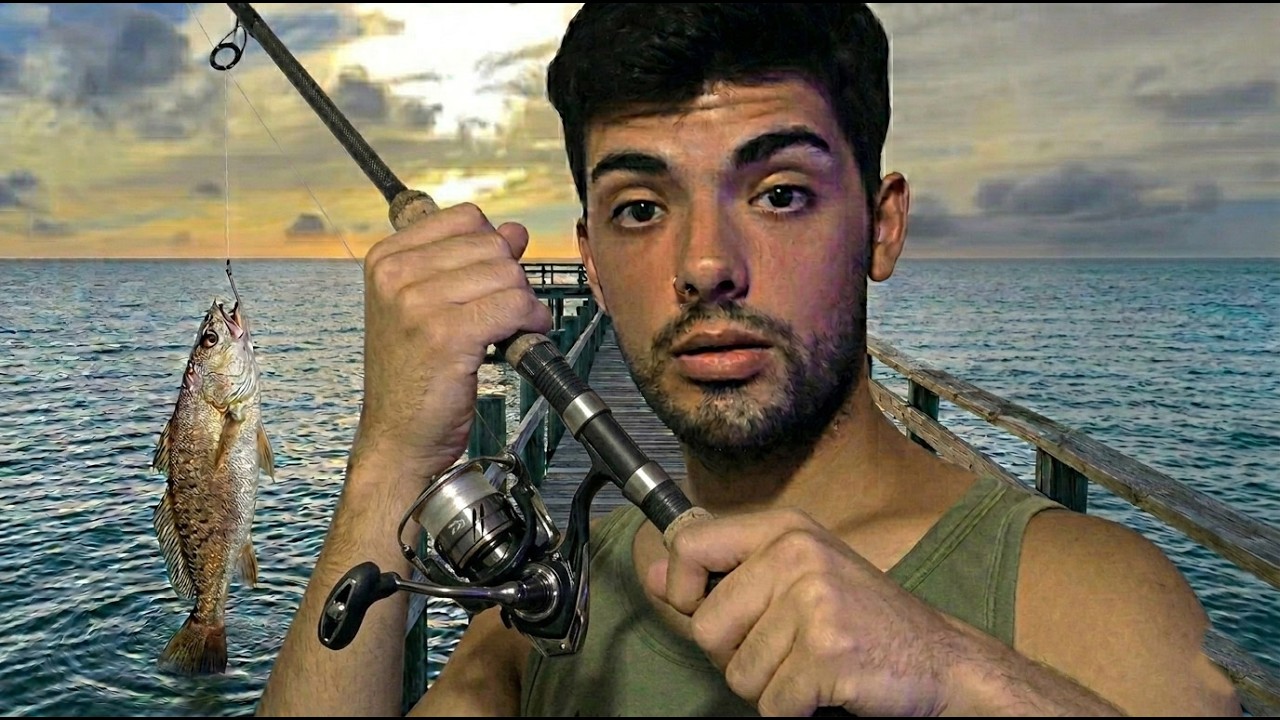 ATRAPO mi ALIMENTO en el MAR