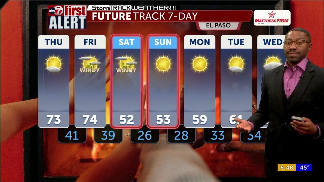 ABC 7 First Alert: Quiet today, windy tomorrow - YouTube