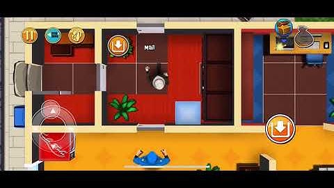 Robbery Bob: CHAPTER 8 - BONUS Level 15 , 100% iOS/Android Walkthrough