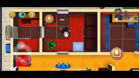Robbery Bob: CHAPTER 8 - BONUS Level 15 , 100% iOS/Android Walkthrough