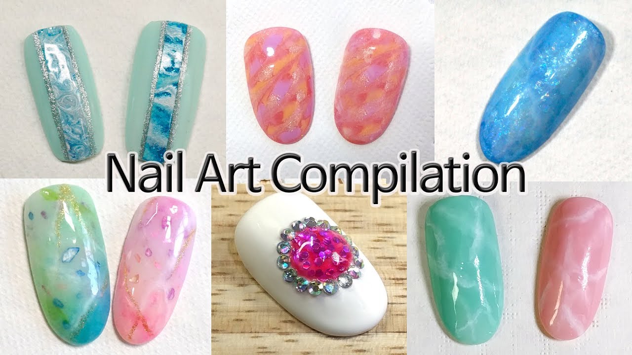 Nail Art Compilation Mable Gemstone You Nail Art Compilation Mable Gemstone