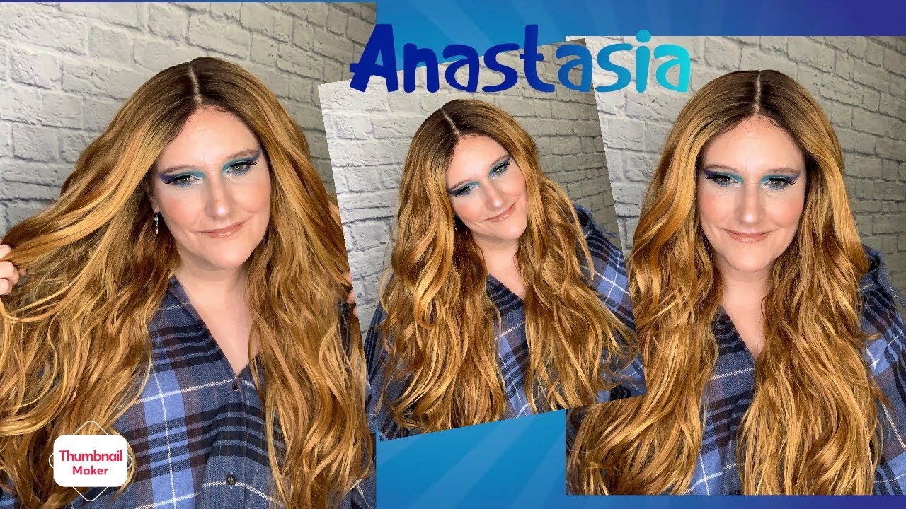 WAVES OF VOLUME 🌊|OUTRE ANASTASIA Wig Review|Synthetic|DRFF GOLDEN AMBER|samsbeauty.com|STUNNING!🔥