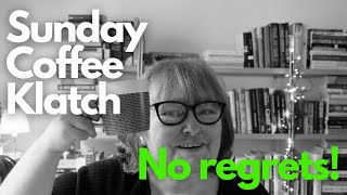 Sunday Koffee Klatch, ignore the red face and focus on the books!