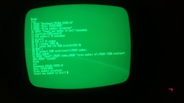 Benchmark CPC464 Prime number test