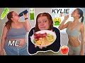 I ate like kylie jenner for 24 hours problematic