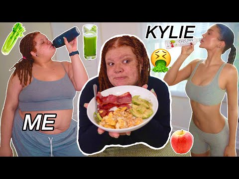 I ate like KYLIE JENNER for 24 hours *PROBLEMATIC?*