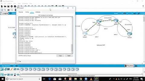 OSPF- Basic Configuration- single and Multi area OSPF