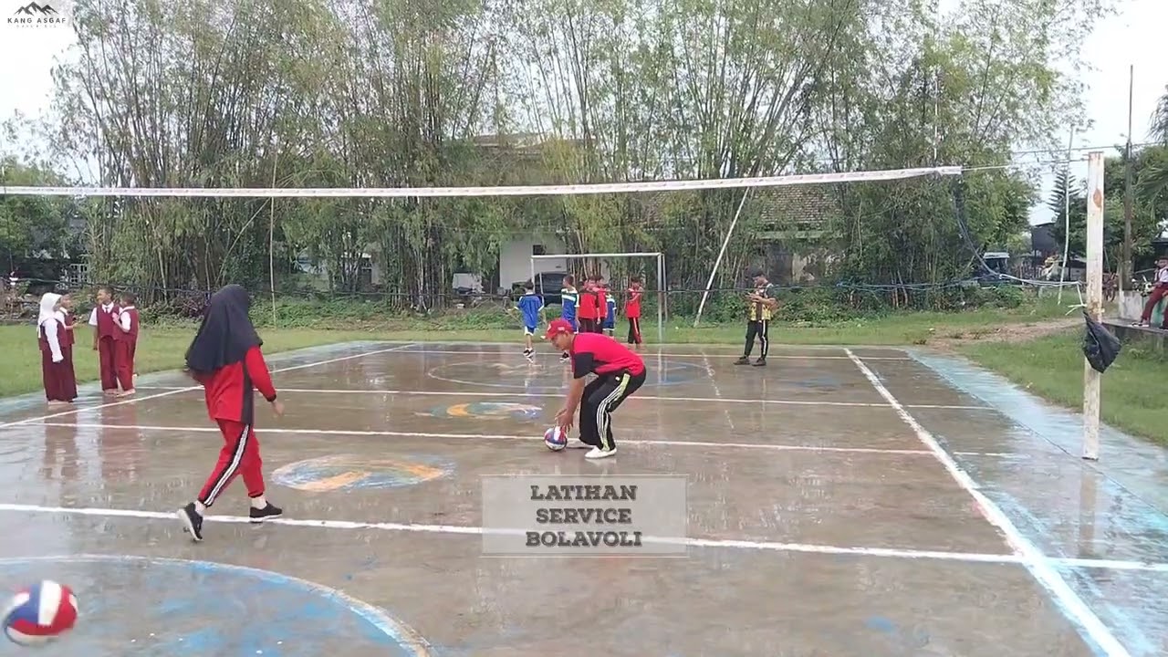 LATIHAN SERVICE BOLA VOLI USIA DINI 🏐‼️