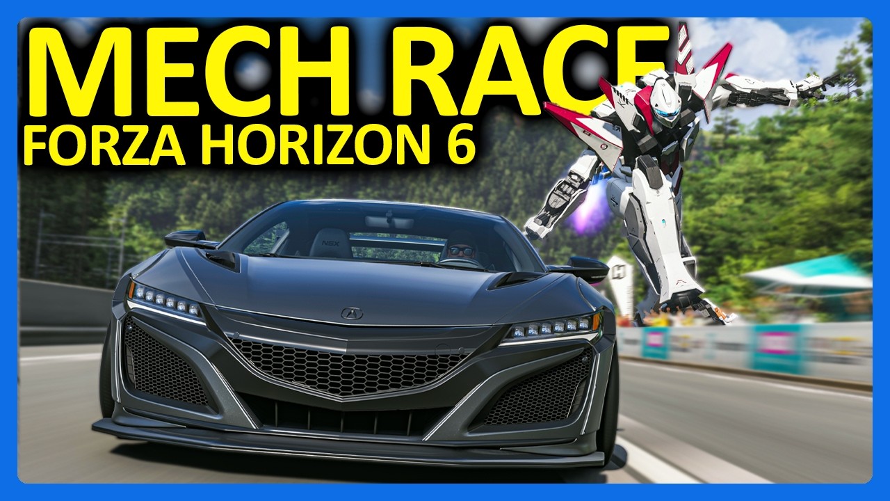 Forza Horizon 6 : Racing a MECH!! (FH6 Part 5)