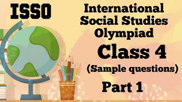 Class 4 ISSO Sample Questions| International Social studies olympiad practice paper|Competition quiz