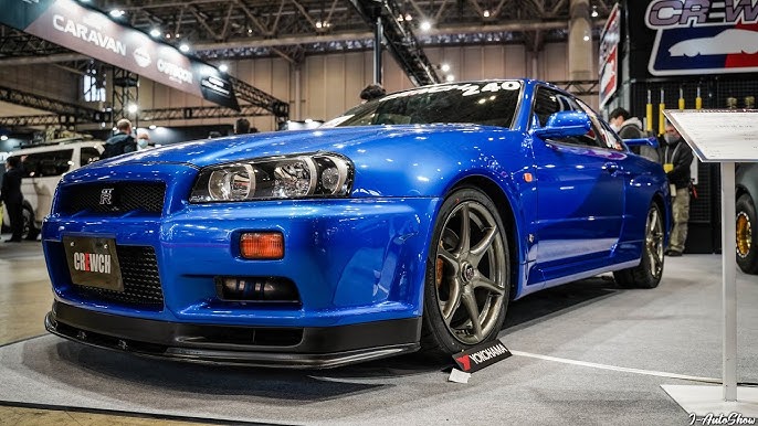 CREWCH BNR34 SKYLINE GT-R stance クルウチ 34GTR カスタム - TAS2023 