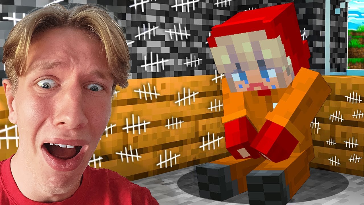Jag Överlevde 100 Dagar i Minecraft FÄNGELSE! *maximal säkerhet*